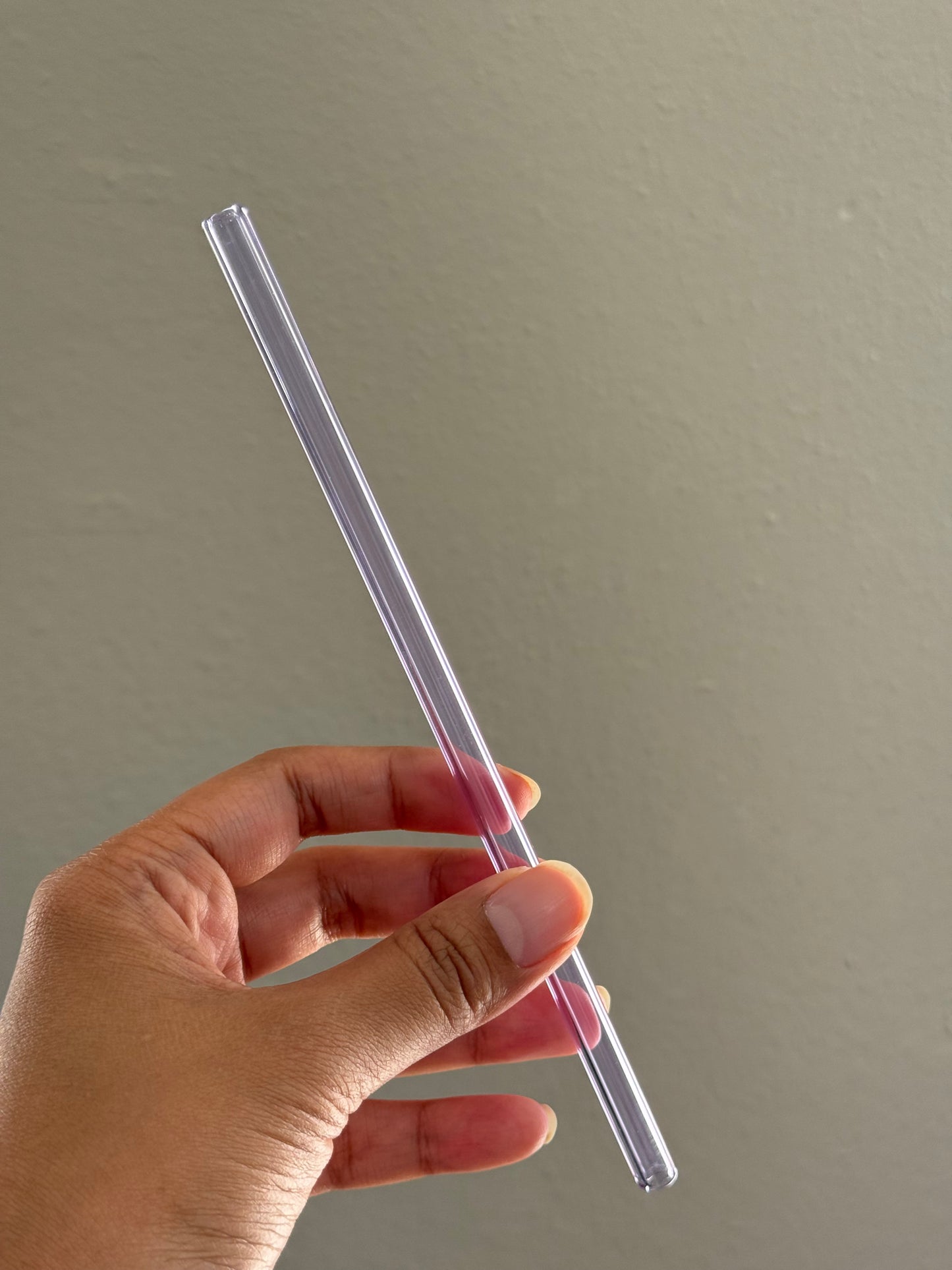 Reusable Straight Glass Straws for 16oz Glass Cans