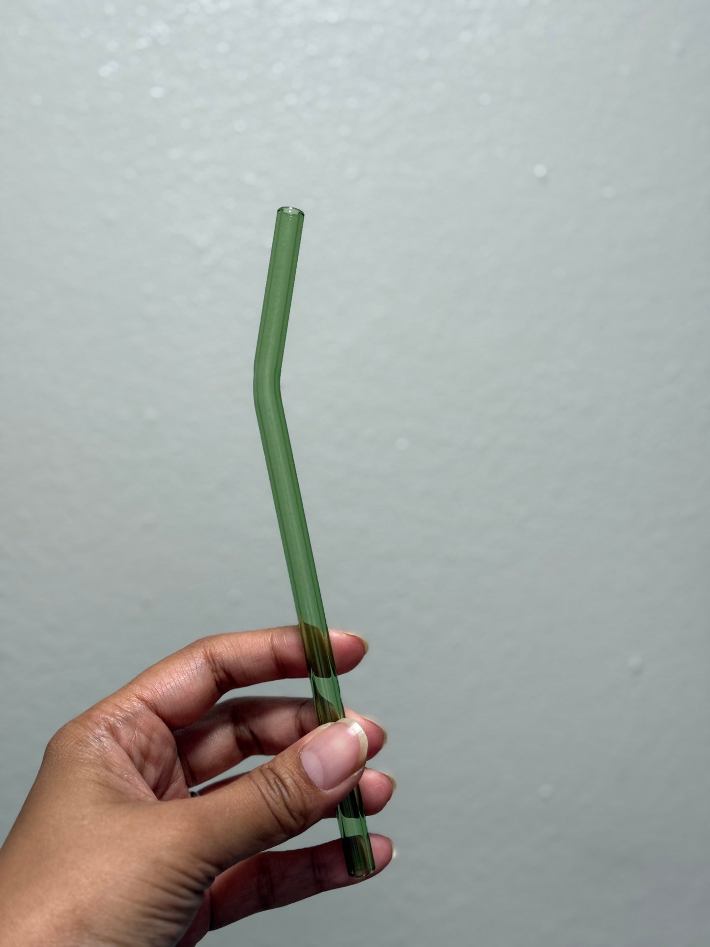 Reusable Curved Glass Straws for 16oz Glass Cans