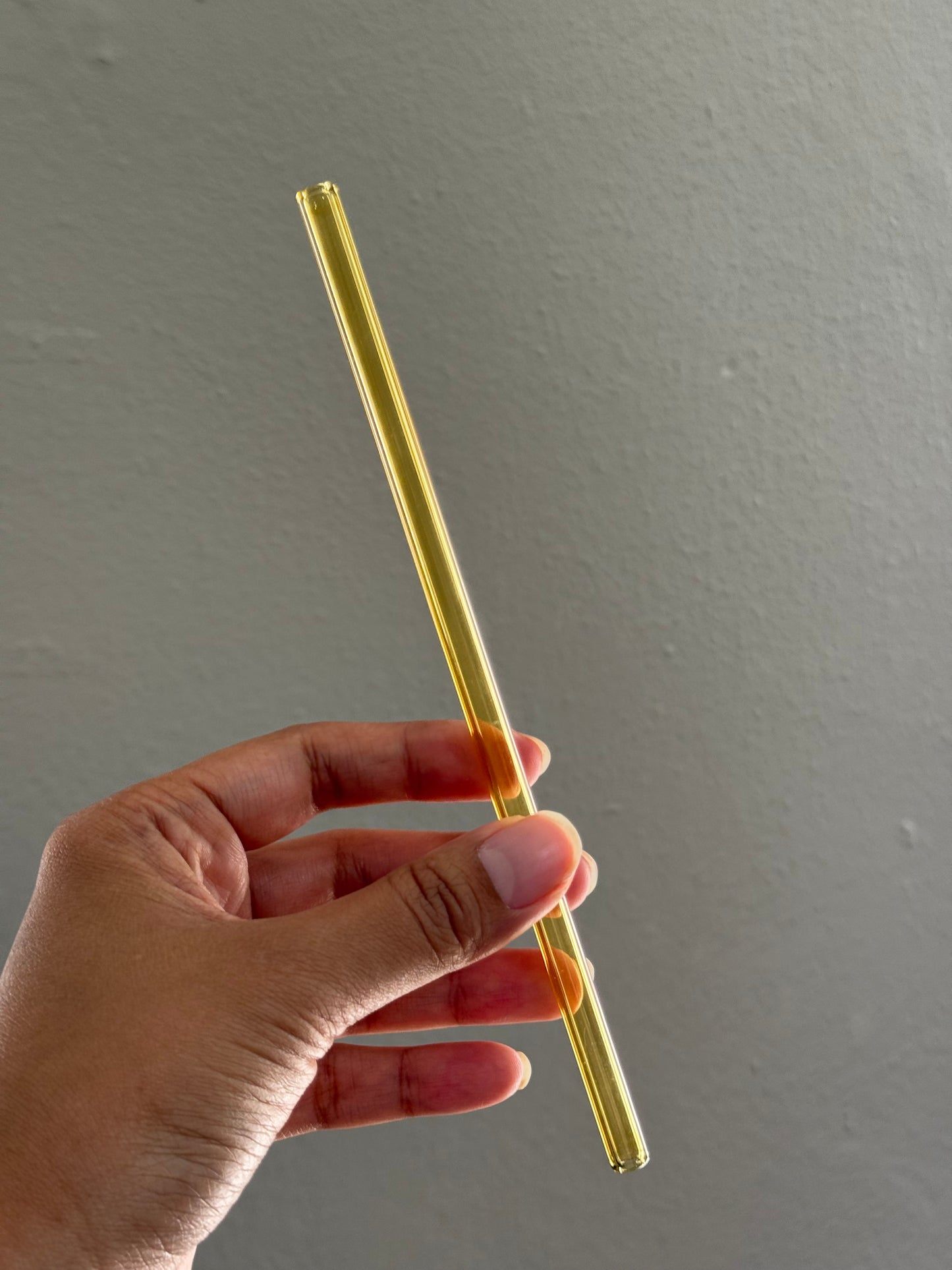 Reusable Straight Glass Straws for 16oz Glass Cans