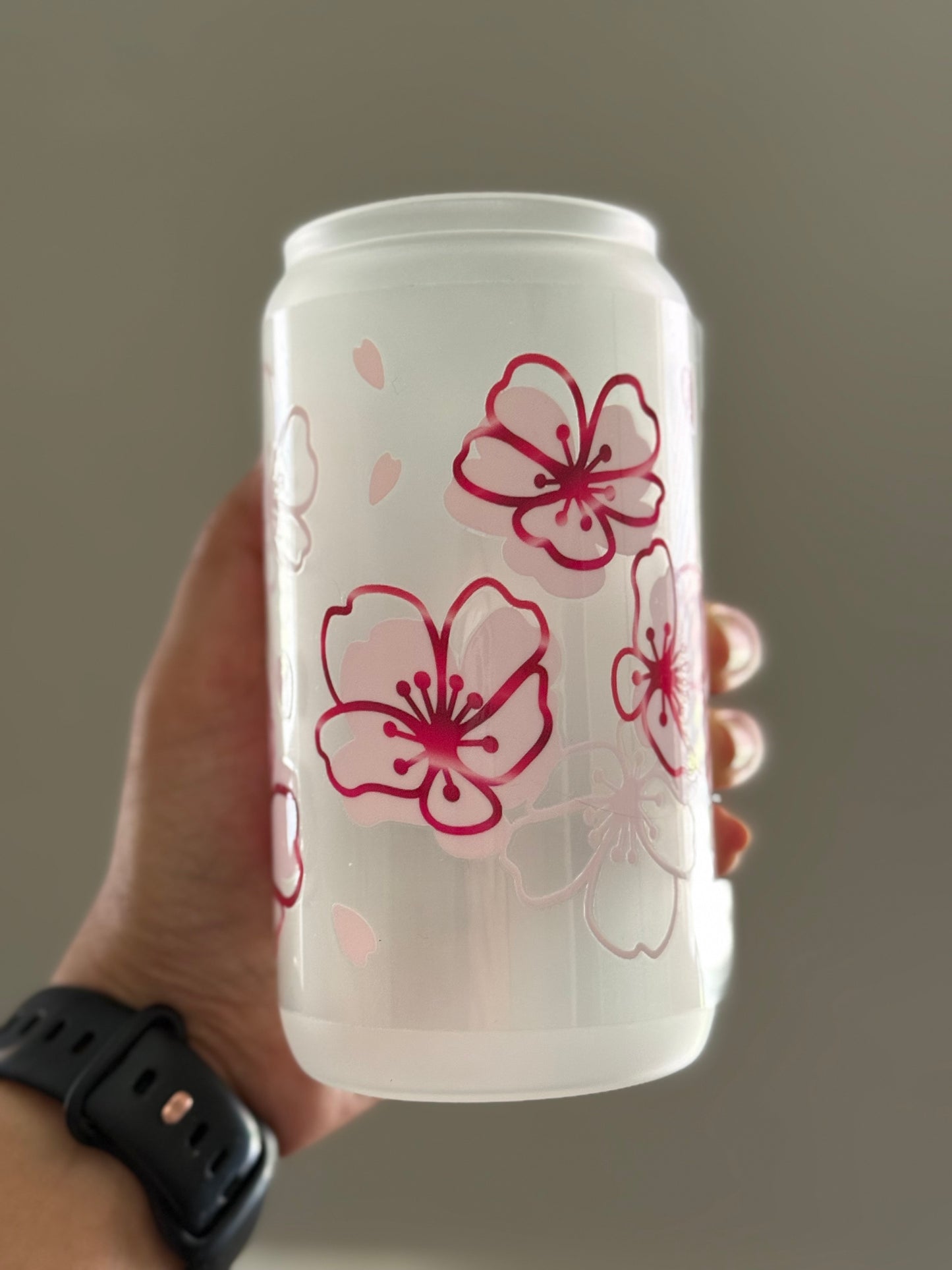 Cherry Blossom CYO 16oz Glass Can Only*
