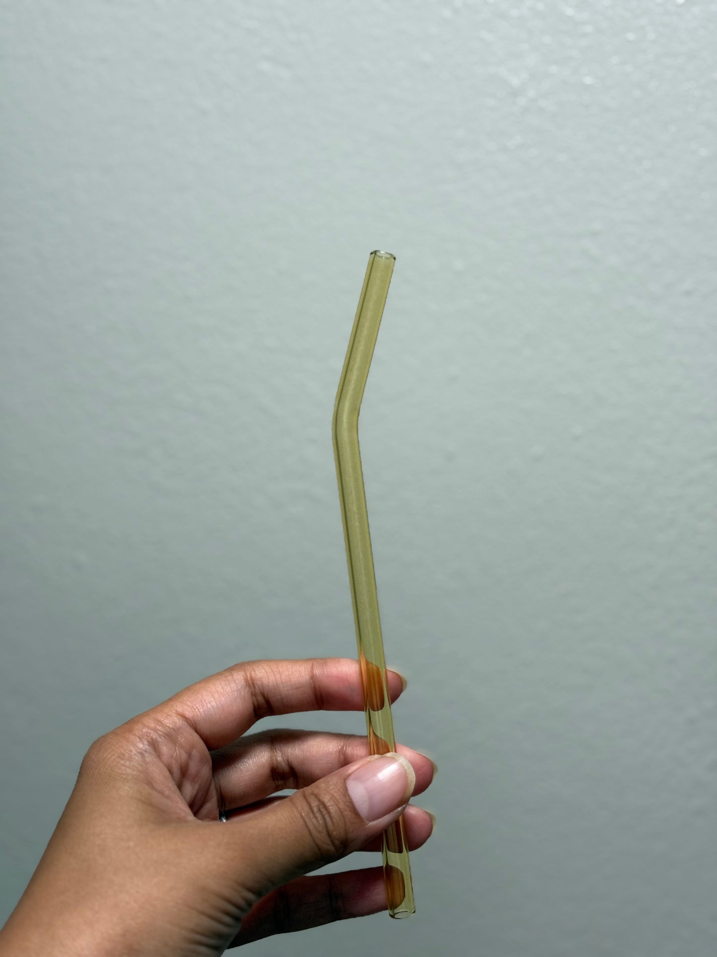 Reusable Curved Glass Straws for 16oz Glass Cans