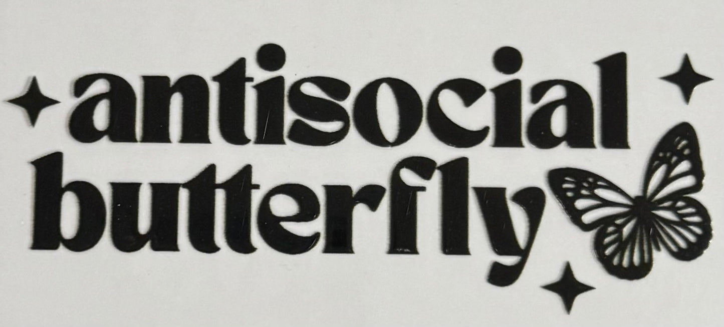 Antisocial Butterfly CYO 16oz Glass Can Only*