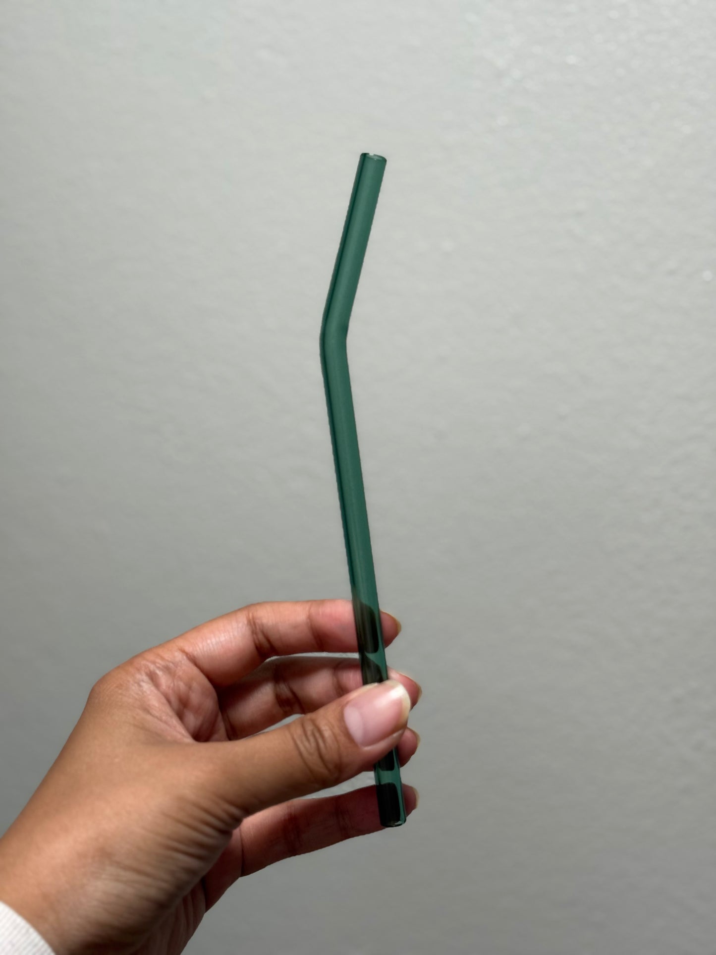 Reusable Curved Glass Straws for 16oz Glass Cans