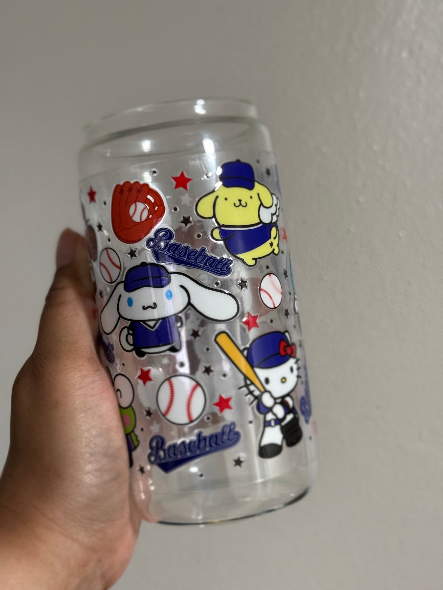 HK Baseball CYO 16oz Glass Can Only*