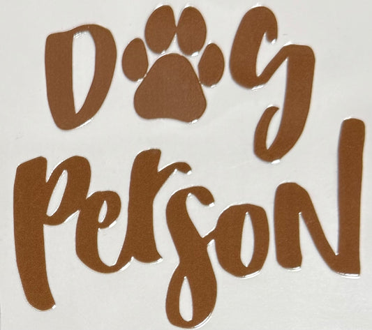 [Double-Sided] Dog Person CYO 16oz Glass Can Only*