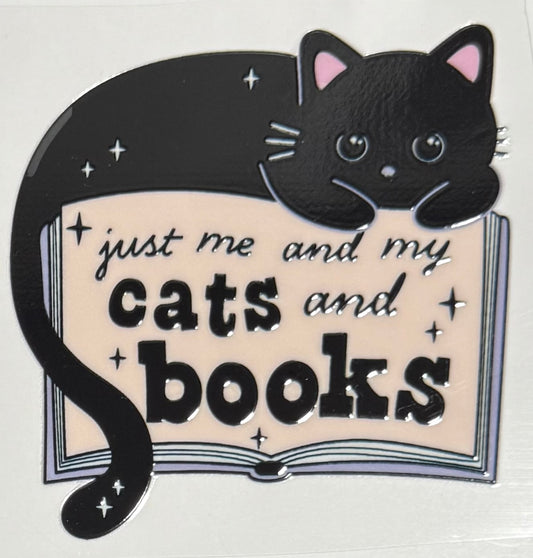 [Double-Sided] Cats and Books CYO 16oz Glass Can Only*