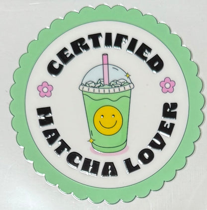 [Double-Sided] Certified Matcha Lover CYO 16oz Glass Can Only*