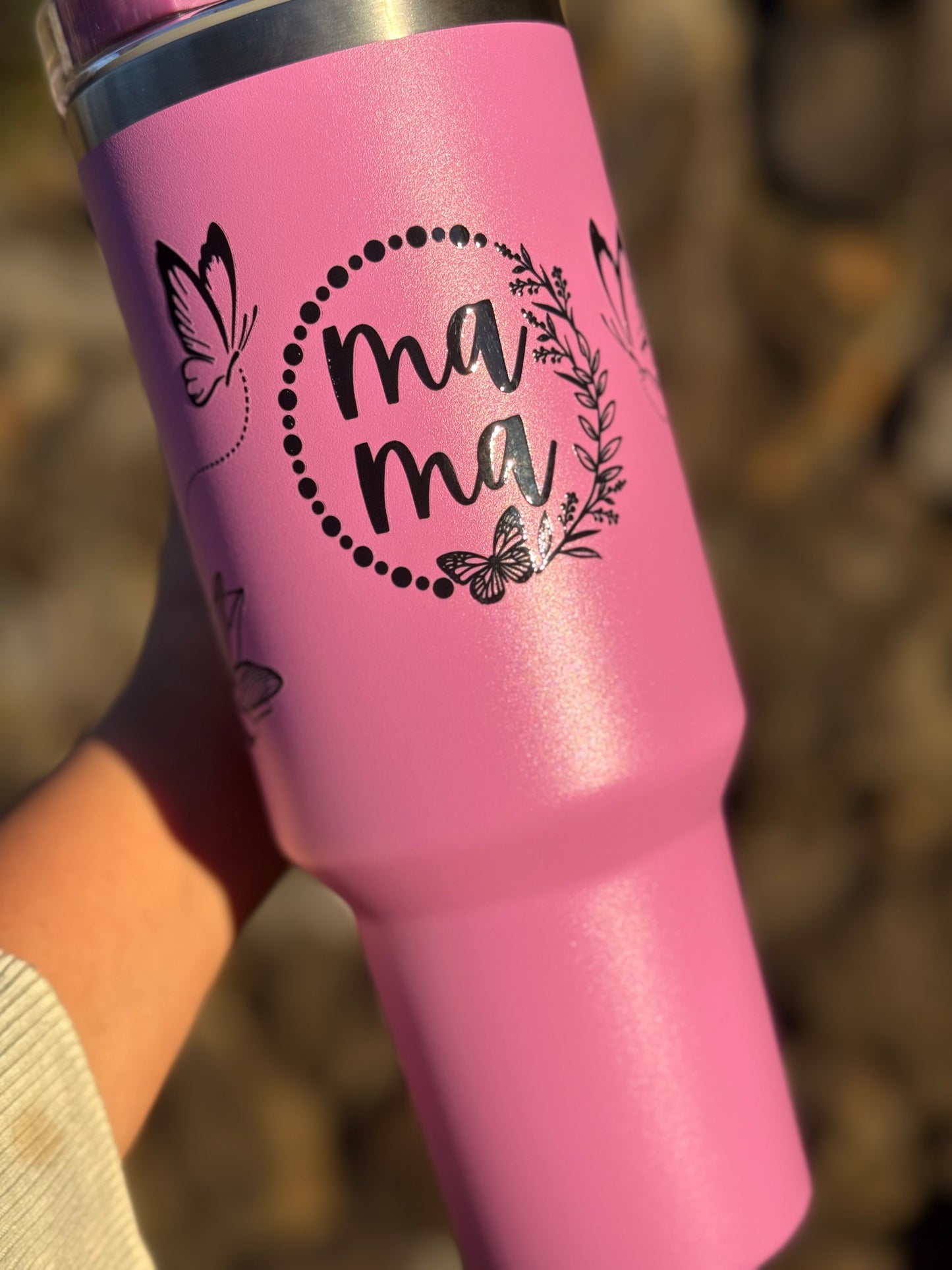 40oz Mama Heliotrope Tumbler