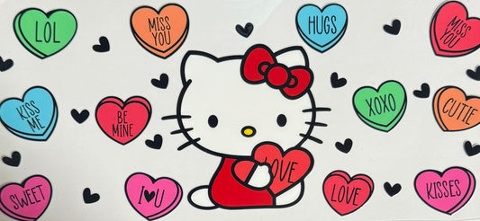 HK Mini Hearts CYO 16oz Glass Can Only*