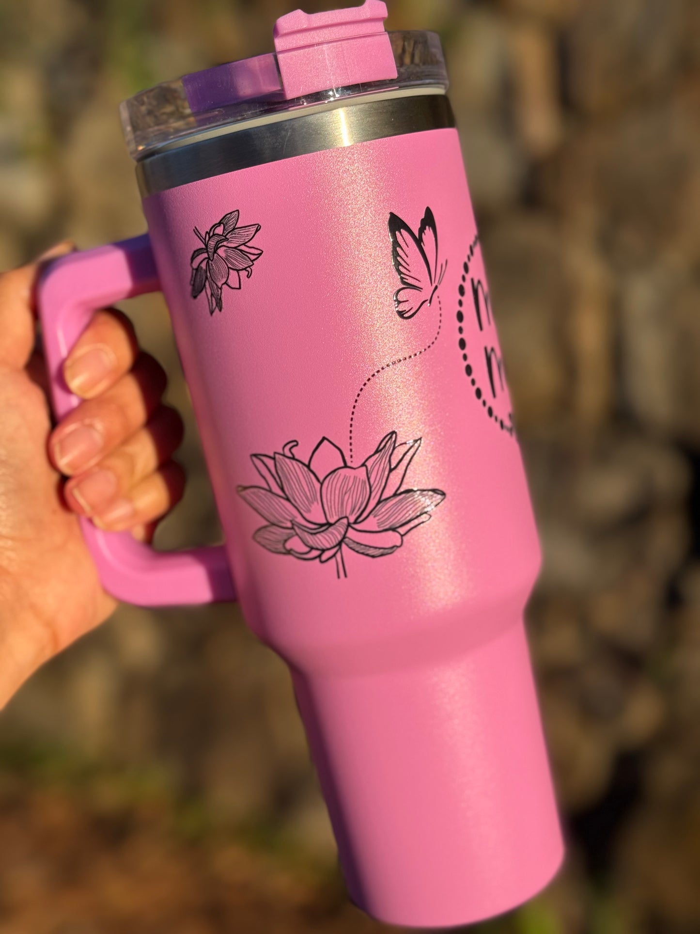 40oz Mama Heliotrope Tumbler