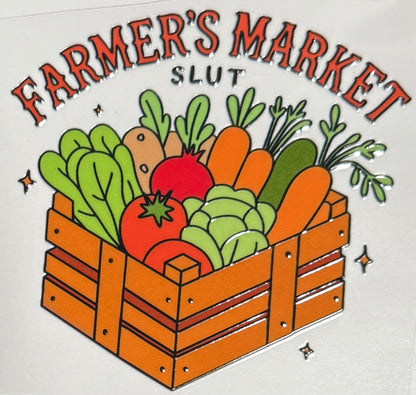 [Double-Sided] Farmer’s Market CYO 16oz Glass Can Only*