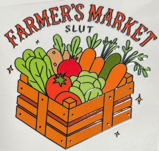 [Double-Sided] Farmer’s Market CYO 16oz Glass Can Only*