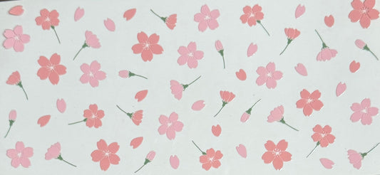 [Double-Sided] Pink Flowers CYO 16oz Glass Can Only*