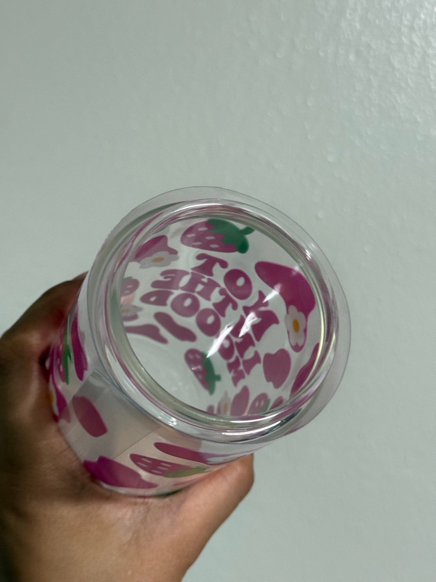 [Double-Sided] Not In The Mooood CYO 16oz Glass Can Only*