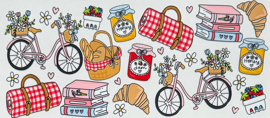 [Double-Sided] Picnic Vibes CYO 16oz Glass Can Only*