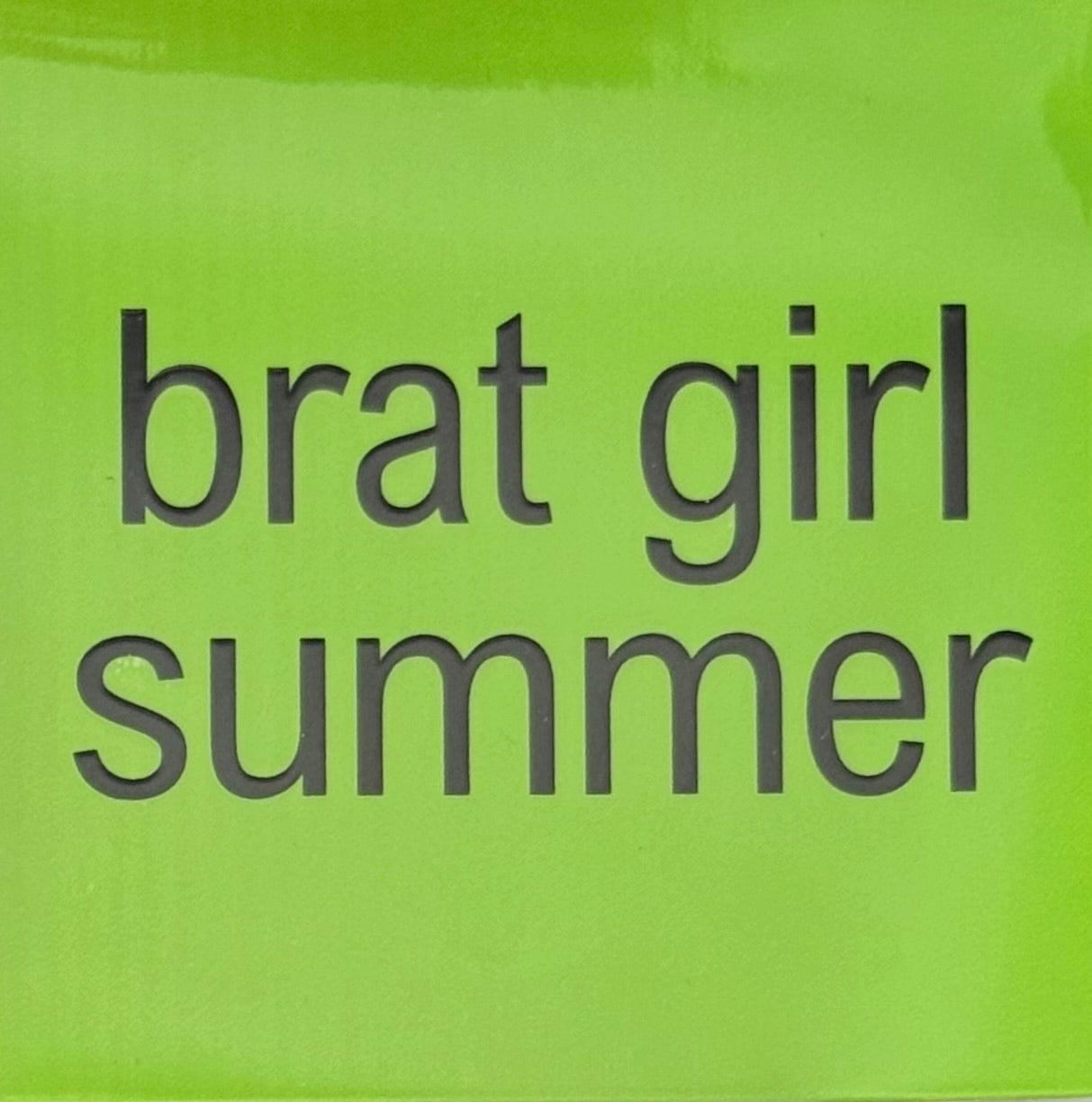 [Double-Sided] Brat Girl Summer CYO 16oz Glass Can Only*