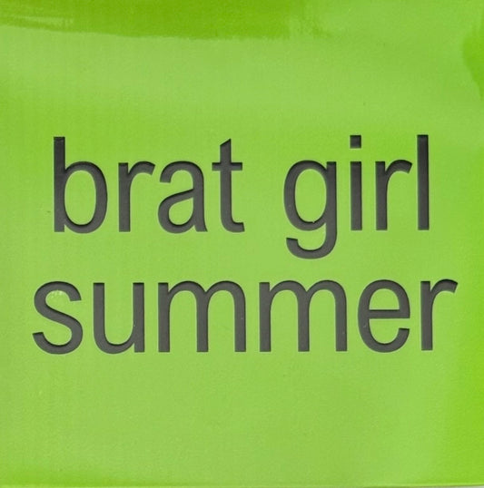 [Double-Sided] Brat Girl Summer CYO 16oz Glass Can Only*