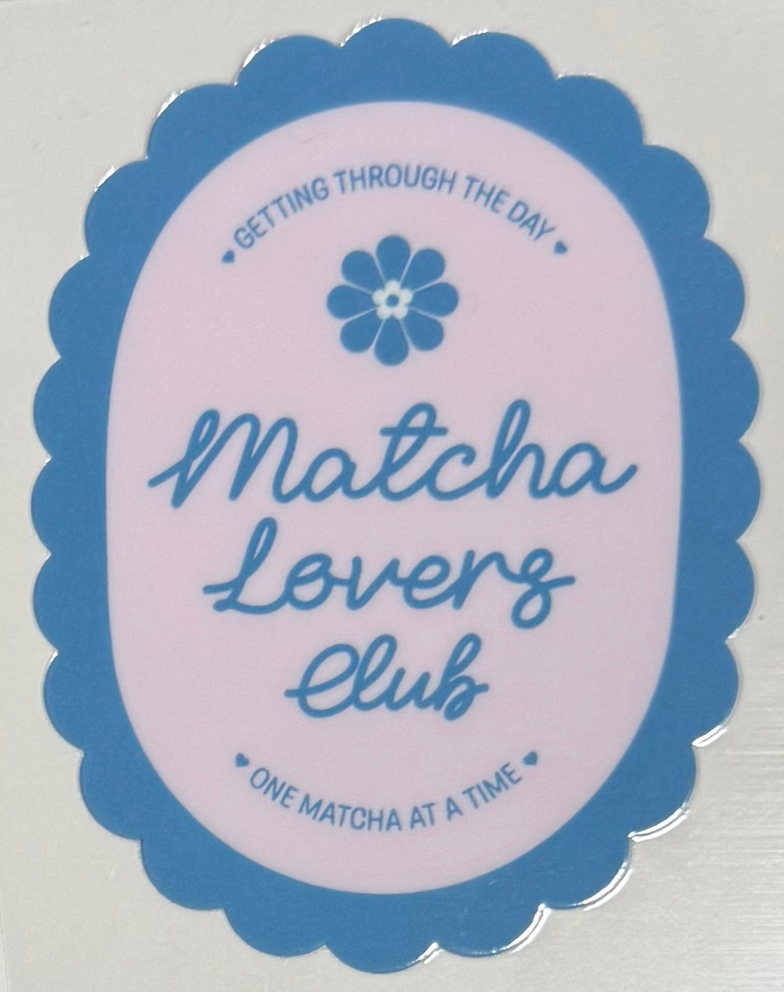 [Double-Sided] Blue Matcha Lovers Club CYO 16oz Glass Can Only*