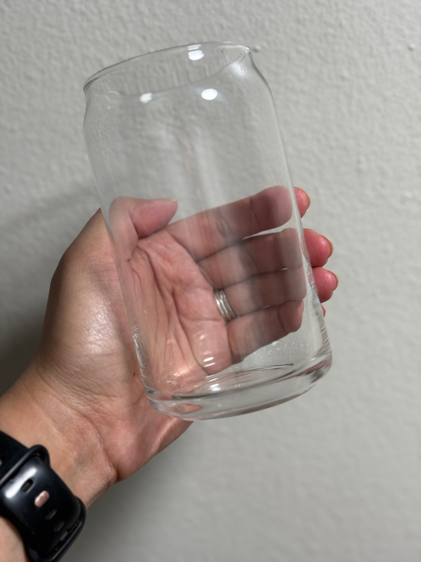 [Double-Sided] #momlife CYO 16oz Glass Can Only*