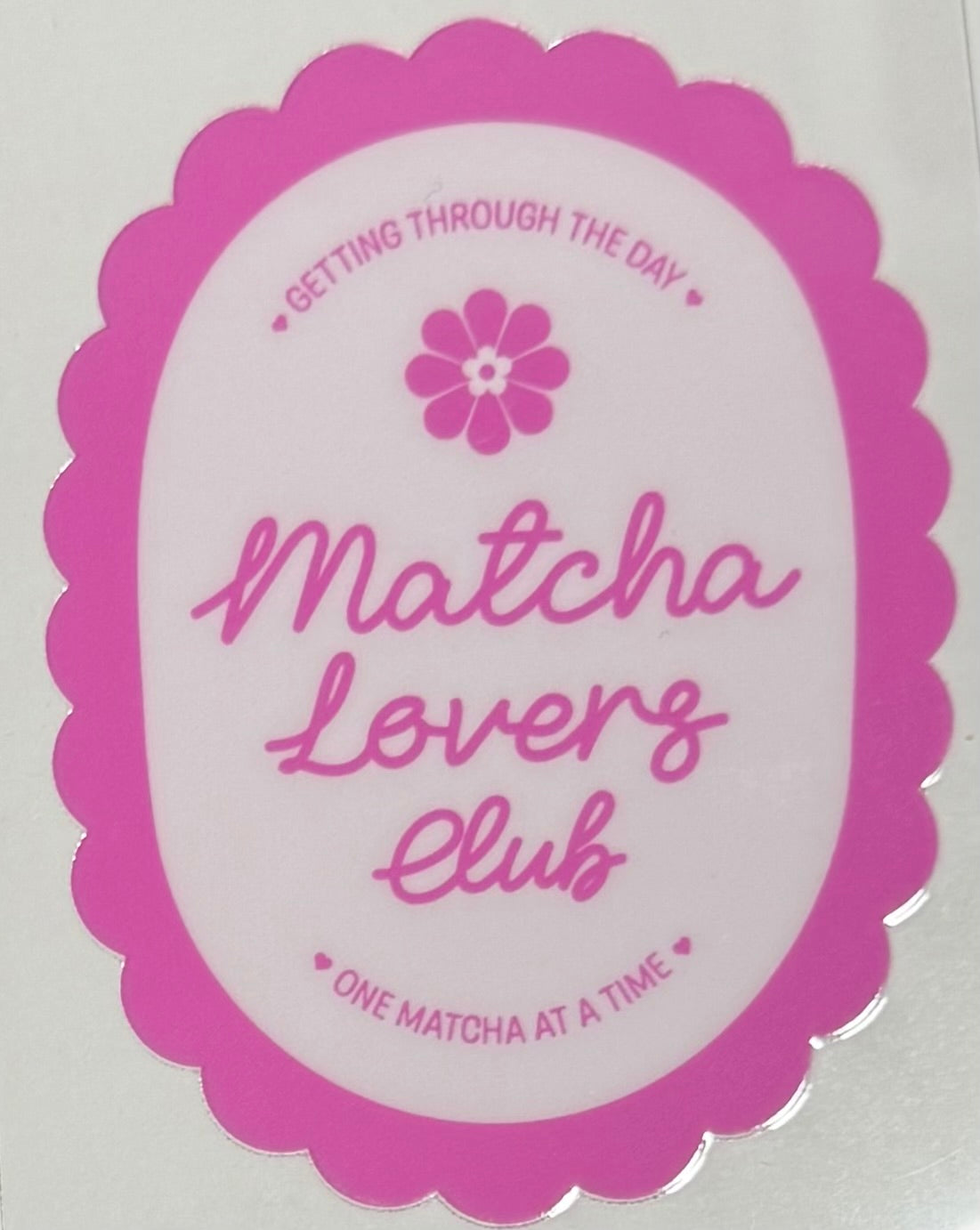 [Double-Sided] Pink Matcha Lovers Club CYO 16oz Glass Can Only*