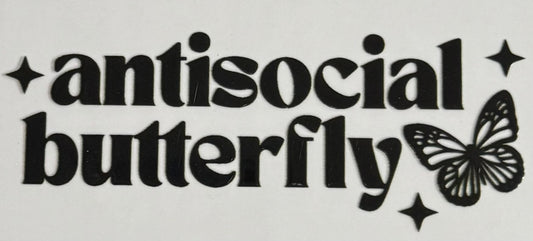 Antisocial Butterfly CYO 16oz Glass Can Only*