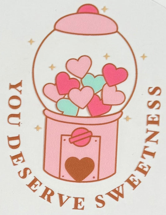 You Deserve Sweetness CYO 16oz Glass Can Only*