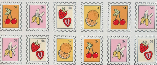 [Double-Sided] Fruit Stamps CYO 16oz Glass Can Only*