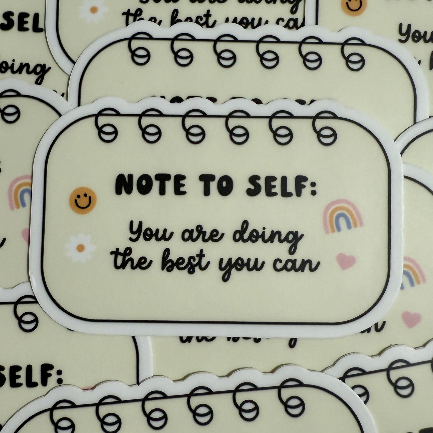 Note to Self Sticker