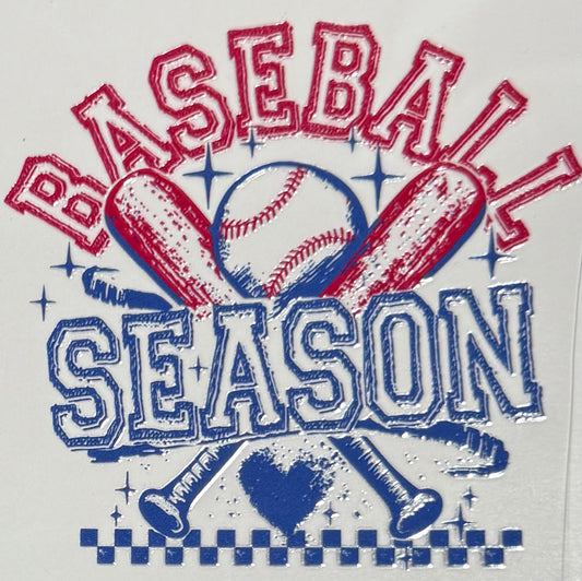 [Double-Sided] Baseball Season CYO 16oz Glass Can Only*