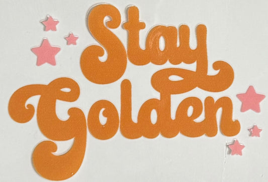 Stay Golden CYO 16oz Glass Can Only*