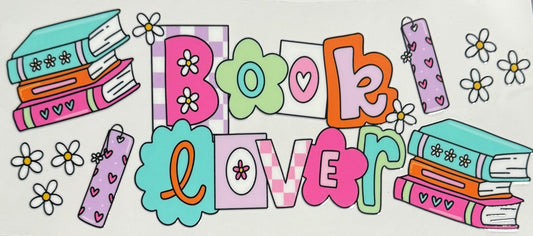 [Double-Sided] Book Lover CYO 16oz Glass Can Only*