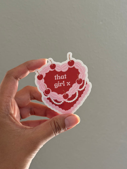 That Girl Sticker