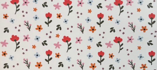 [Double-Sided] Dainty Florals CYO 16oz Glass Can Only*