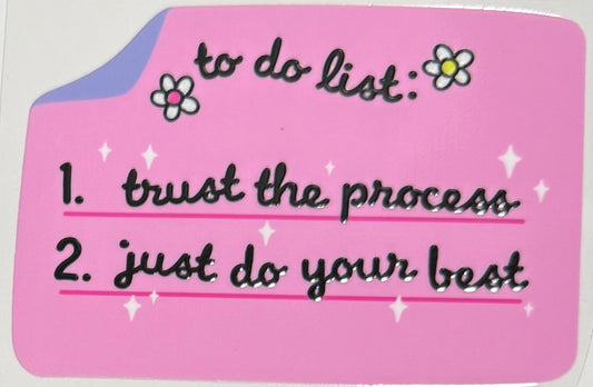 [Double-Sided] To Do List CYO 16oz Glass Can Only*