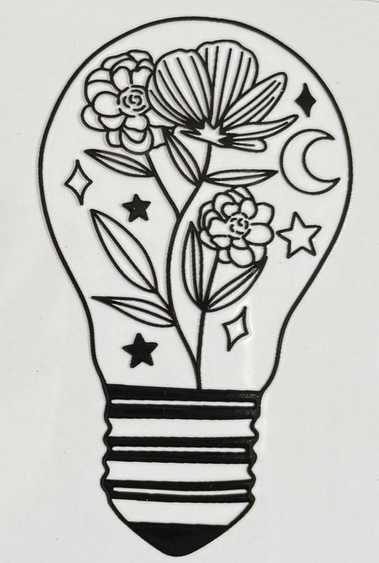 Lightbulb Flowers CYO 16oz Glass Can Only*
