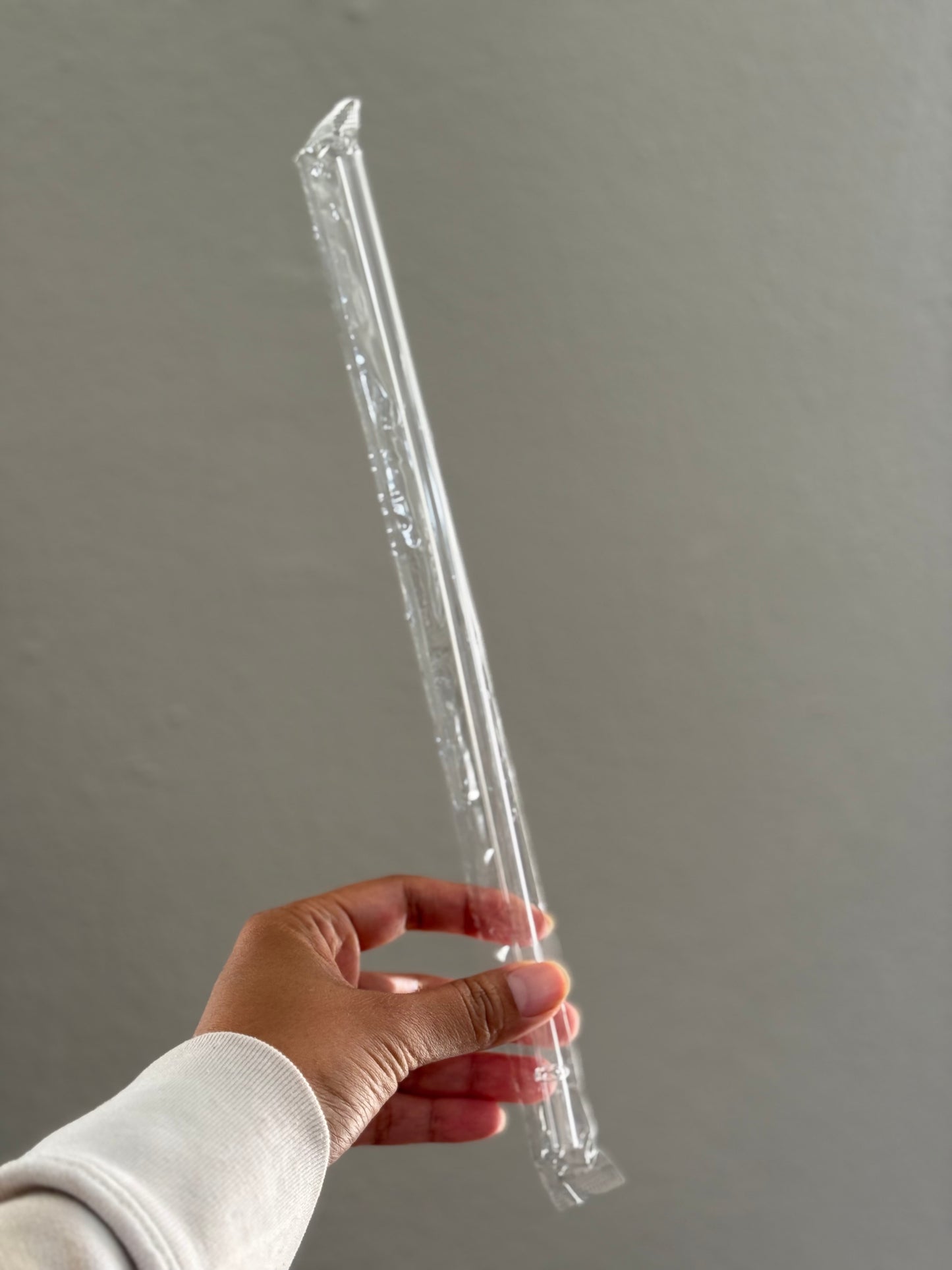 40oz [Double-Sided] Strawberry Fields Clear Glass Tumbler *oopsie edition*