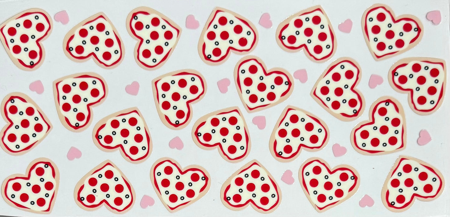 [Double-Sided] Pizza Hearts CYO 16oz Glass Can Only*