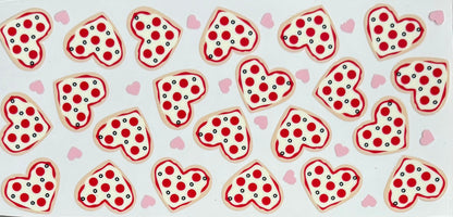 [Double-Sided] Pizza Hearts CYO 16oz Glass Can Only*