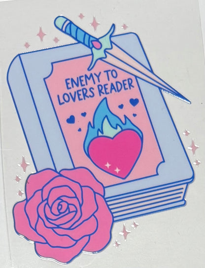 [Double-Sided] Enemy to Lovers CYO 16oz Glass Can Only*