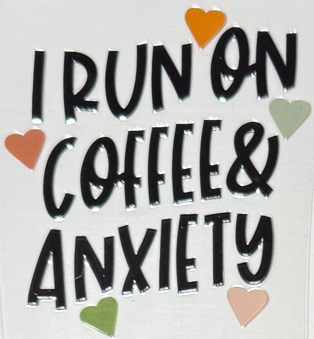 [Double-Sided] Coffee & Anxiety CYO 16oz Glass Can Only*