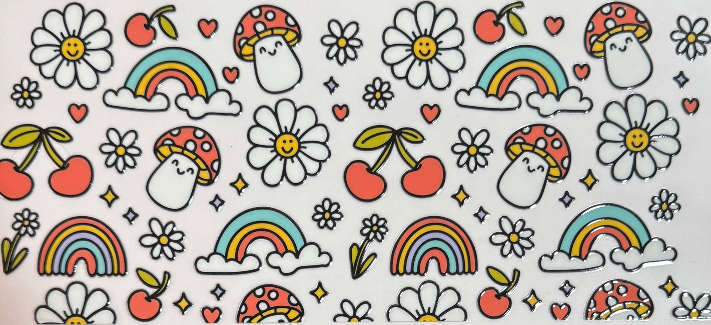 [Double-Sided] Cutesy Vibes CYO 16oz Glass Can Only*