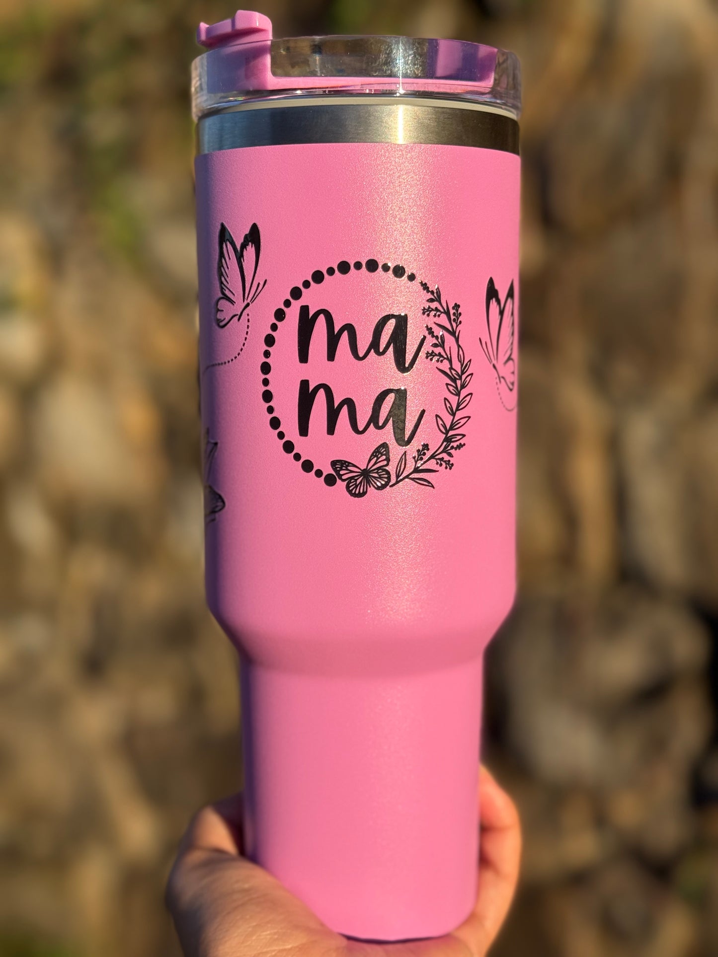 40oz Mama Heliotrope Tumbler