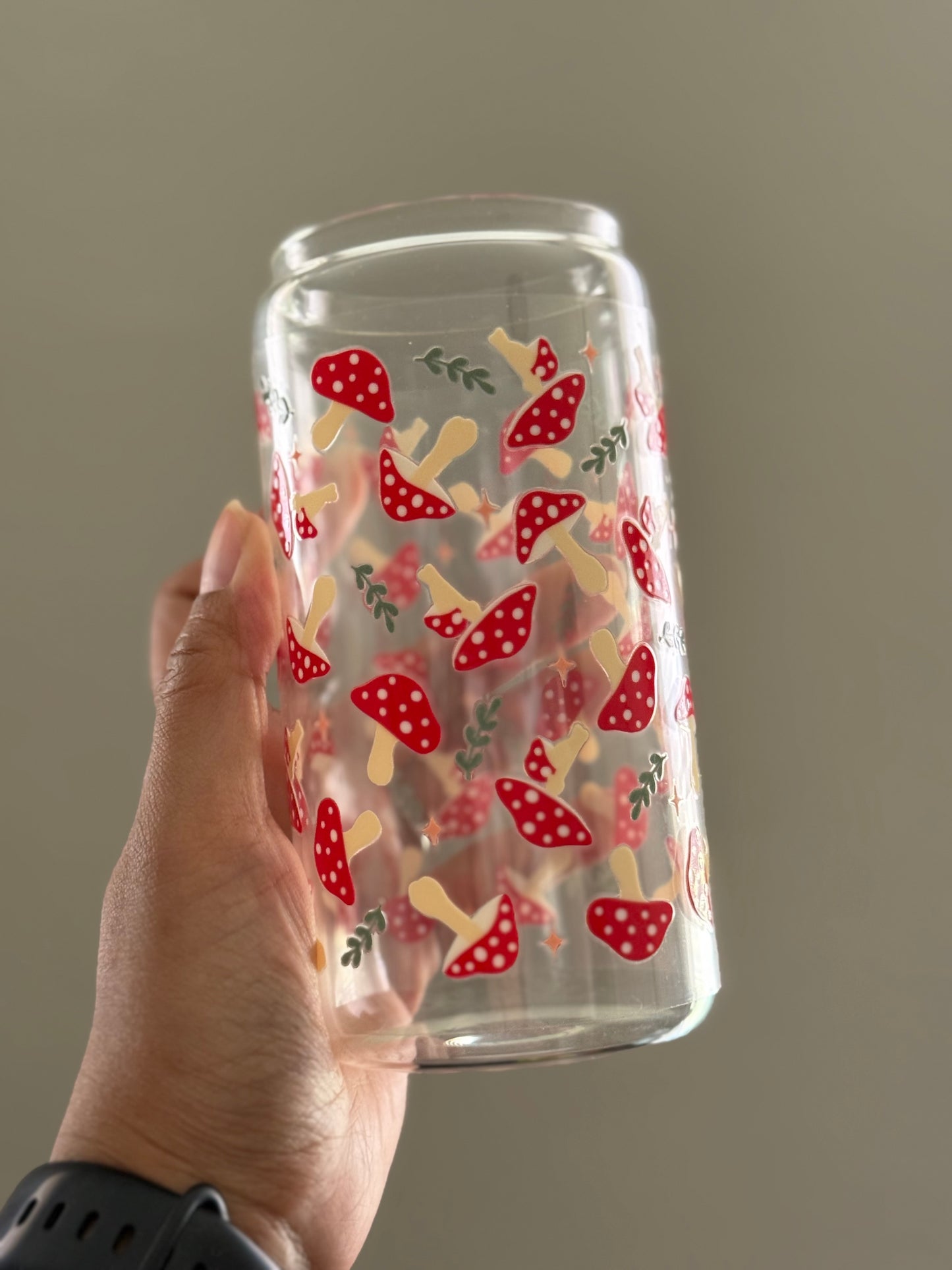 [Double-Sided] Mushies CYO 16oz Glass Can Only*