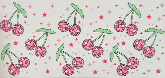 Disco Ball Cherries CYO 16oz Glass Can Only*